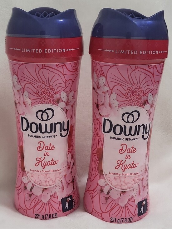 Downy Other - 2 Downy Romantic Getaways Date in Kyoto Scent Booster Beads Limited 7.8 oz each